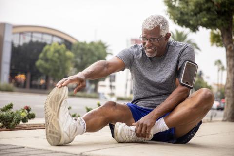 Stretching and 2024 balance exercises